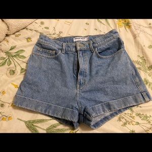 American Apparel High Waisted Shorts